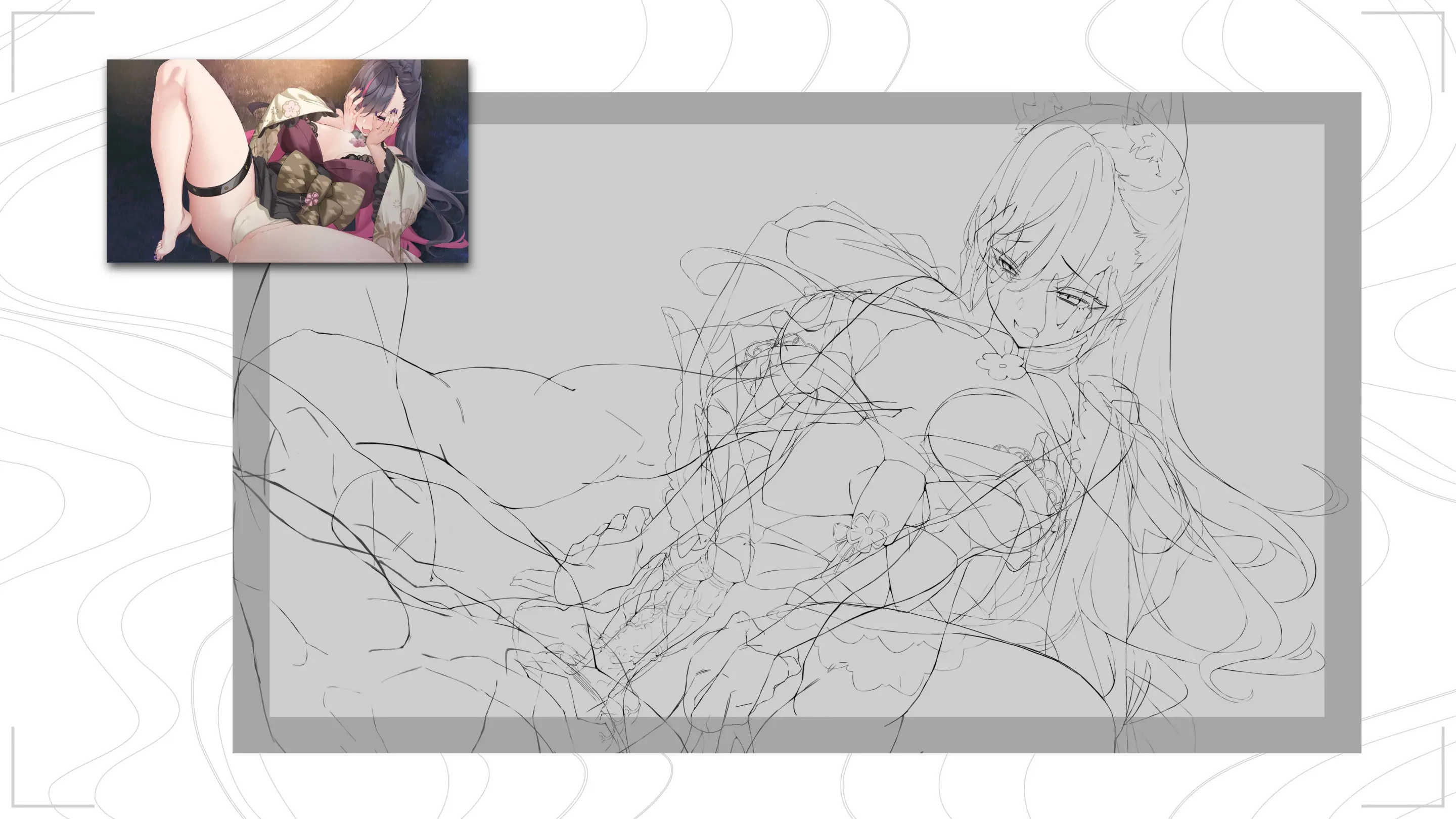 Mirai'S Midnight Stream Artbook Korean
