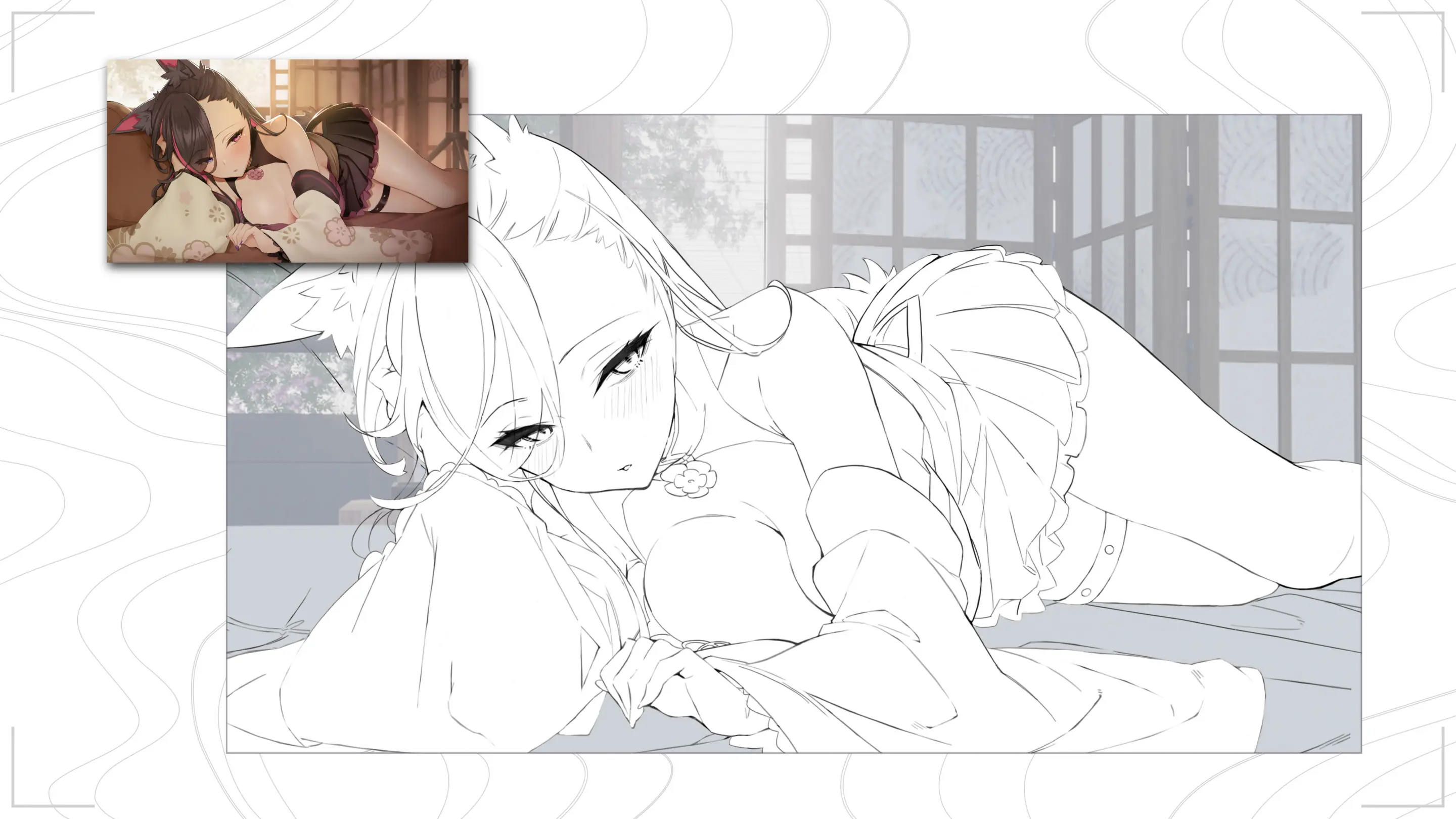 Mirai'S Midnight Stream Artbook Korean