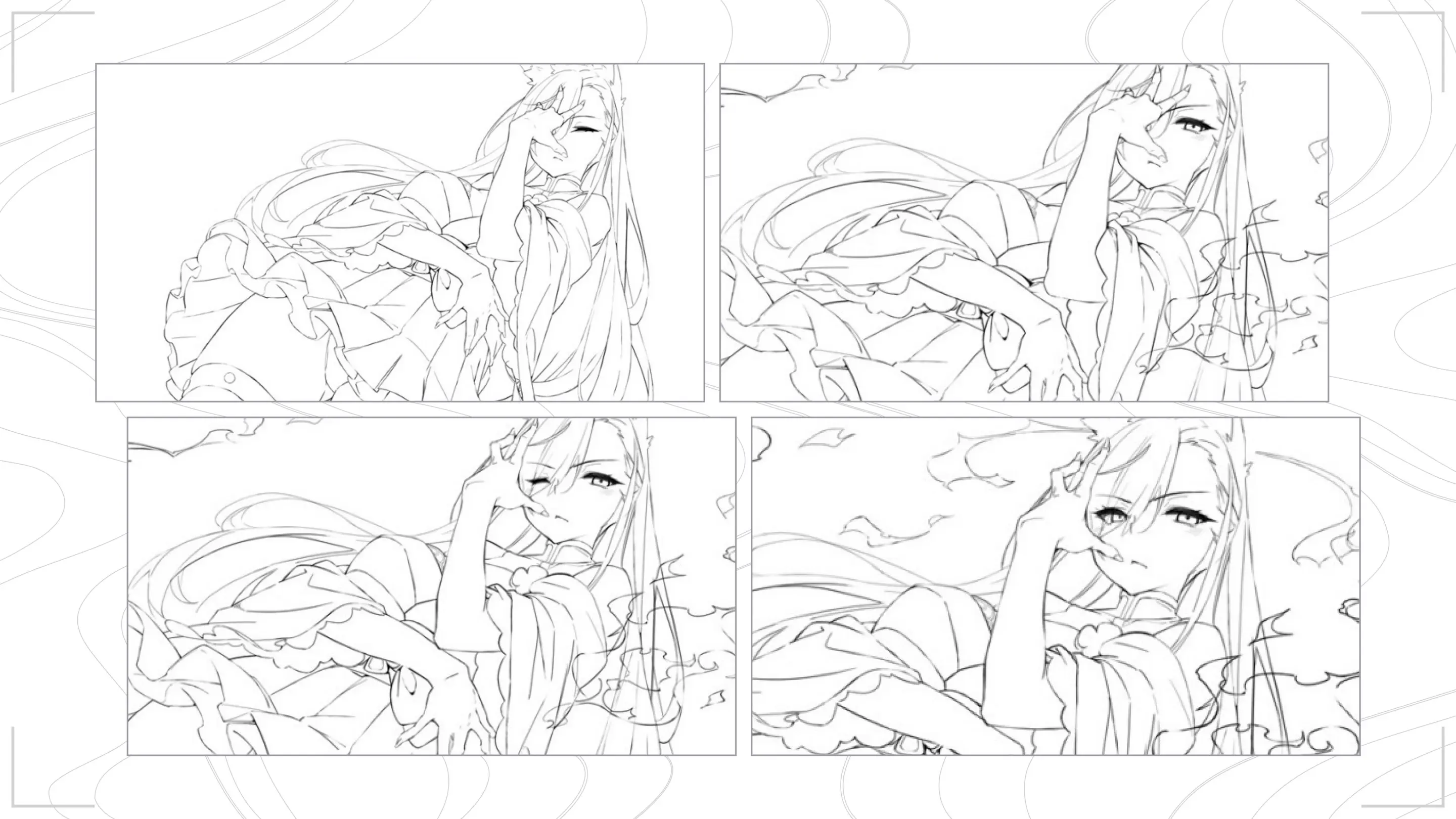 Mirai'S Midnight Stream Artbook Korean