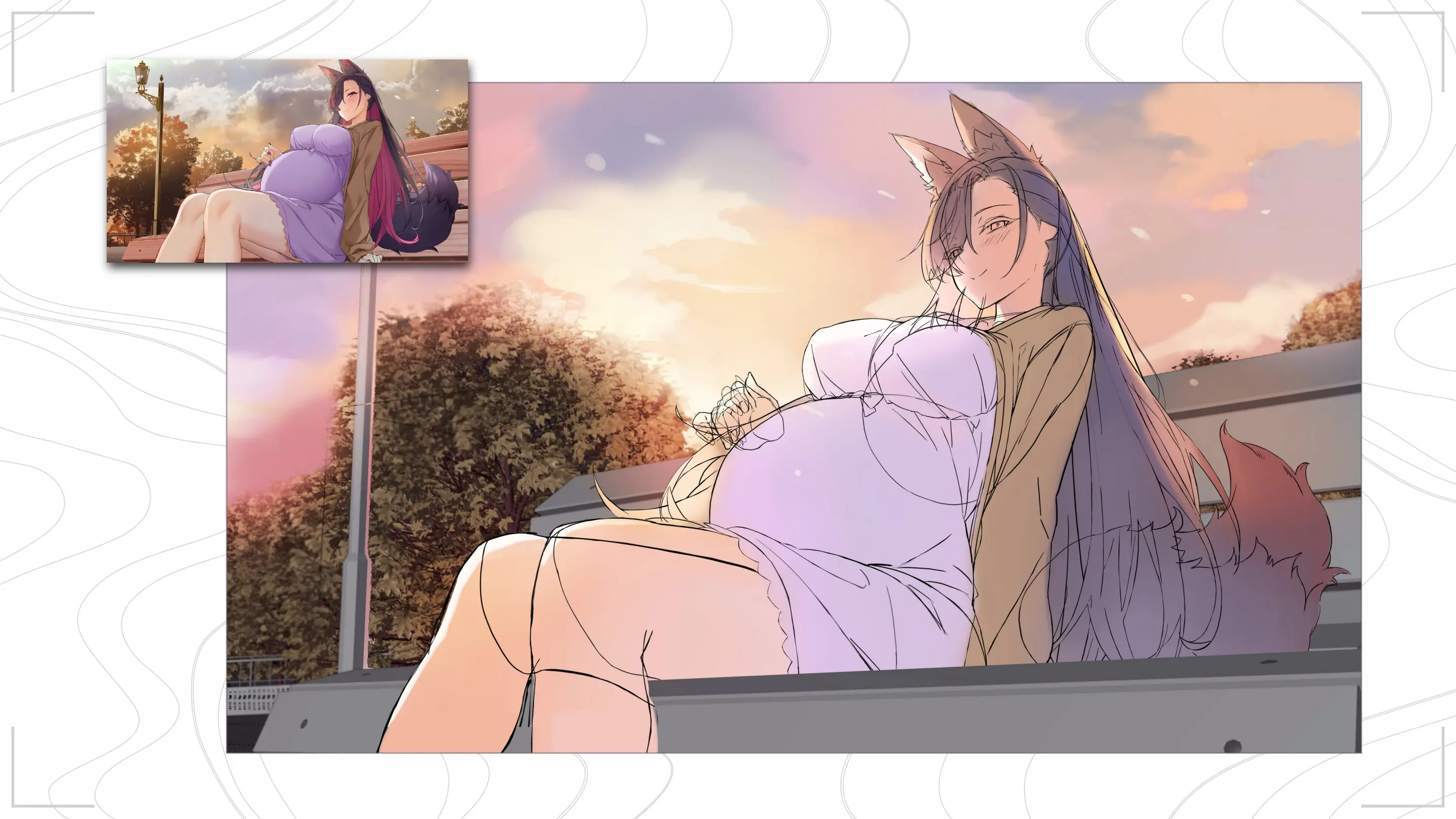 Mirai'S Midnight Stream Artbook Korean