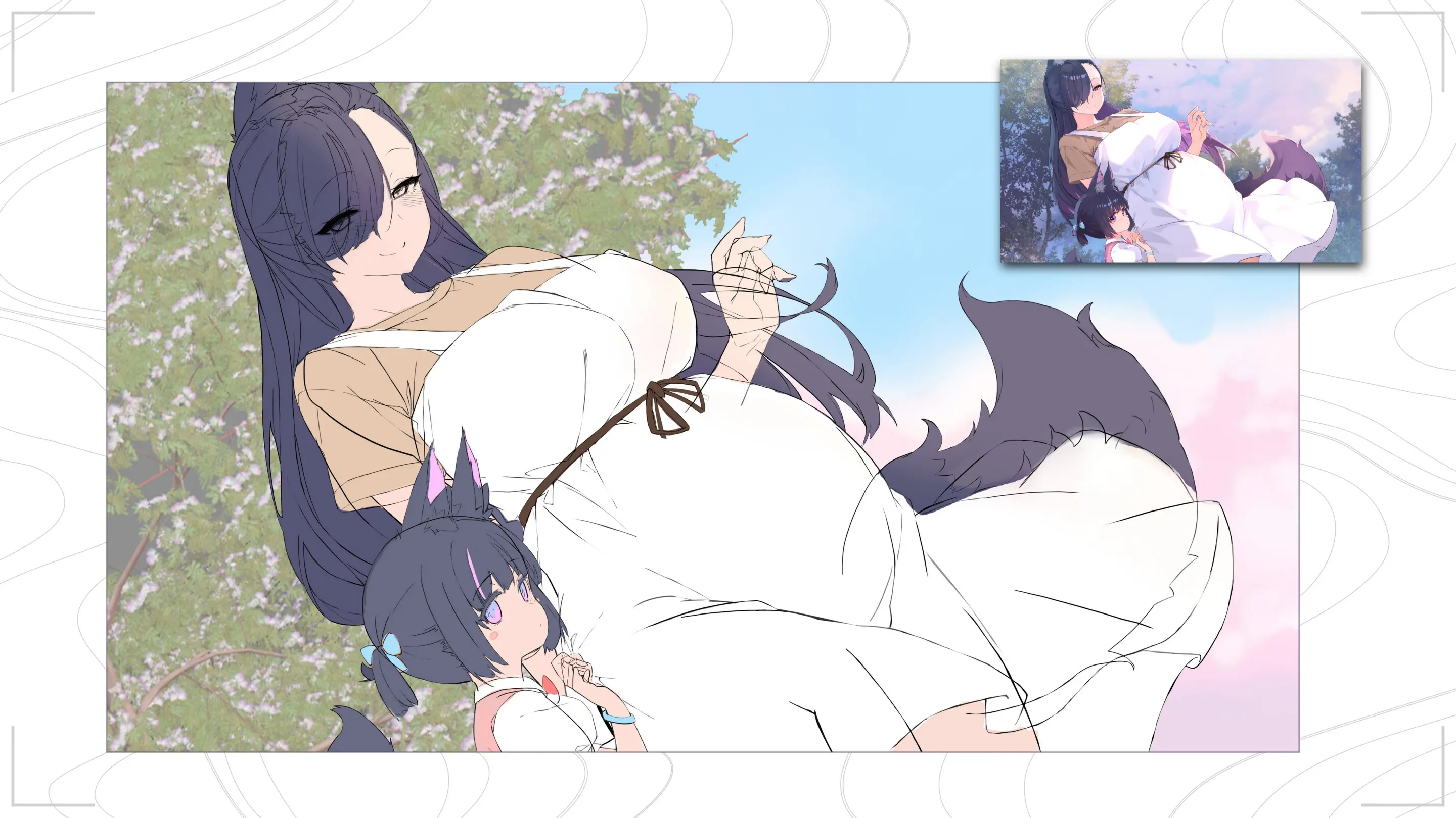 Mirai'S Midnight Stream Artbook Korean