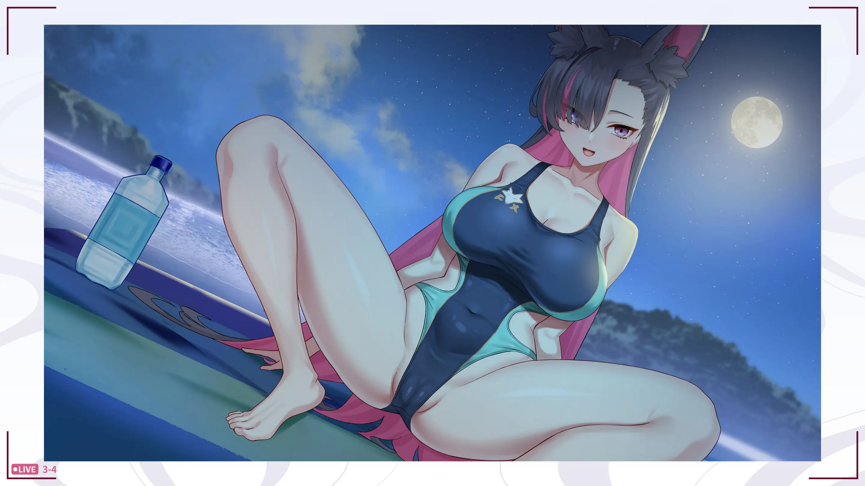 Mirai'S Midnight Stream Artbook Korean