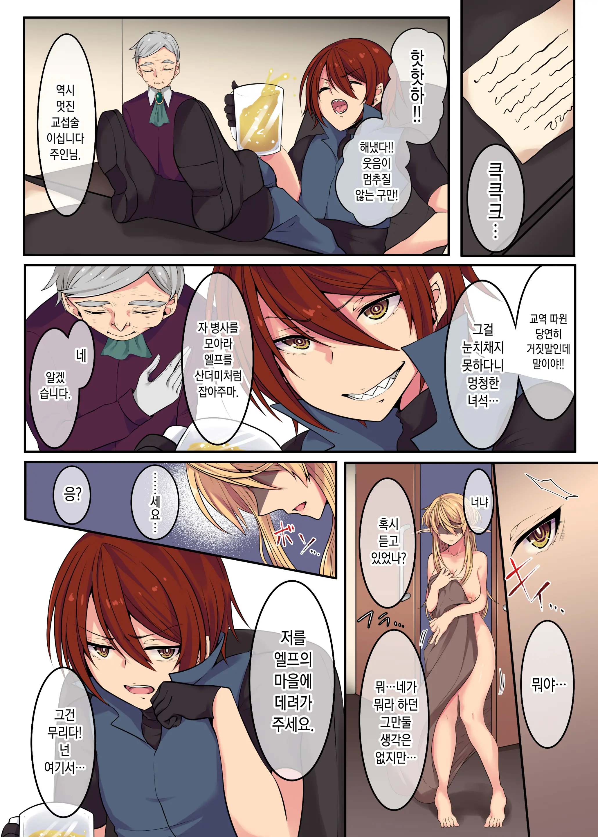 Elf No Matsuro ~Shojo Kara Shoufu Ochi Suru 200-Nenkan~ | 엘프의 말로 ~처녀에서 창부로 타락하는 200년간~