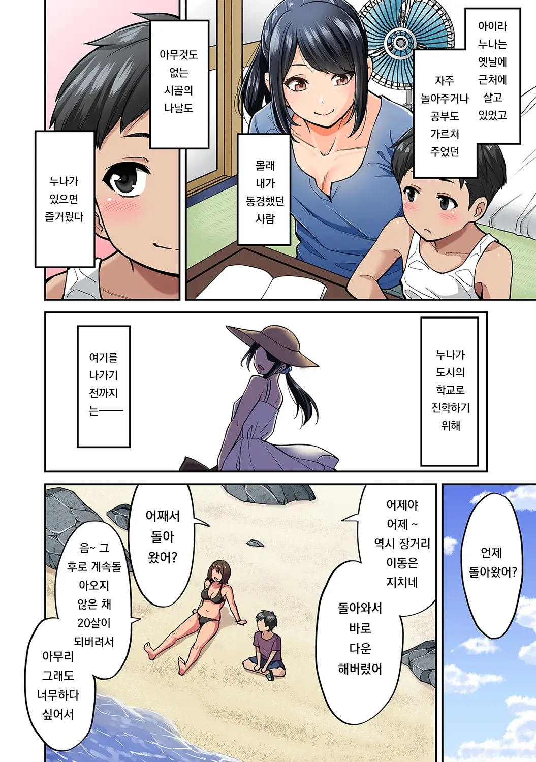 Akogare No Nee-Chan Ga Gal Ni Natte Kaette Kita Natsuyasumi Ch. 1