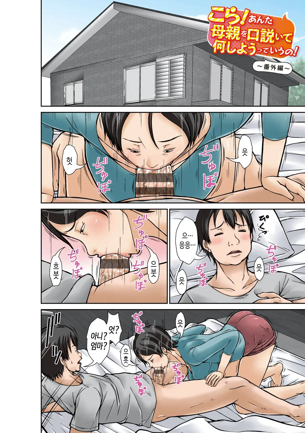 Kora! Anta Hahaoya O Kudoite Nani Shiyoutte Iu No! | 이 녀석! 네 엄마를 유혹해서 뭘 어쩌자는 거야!