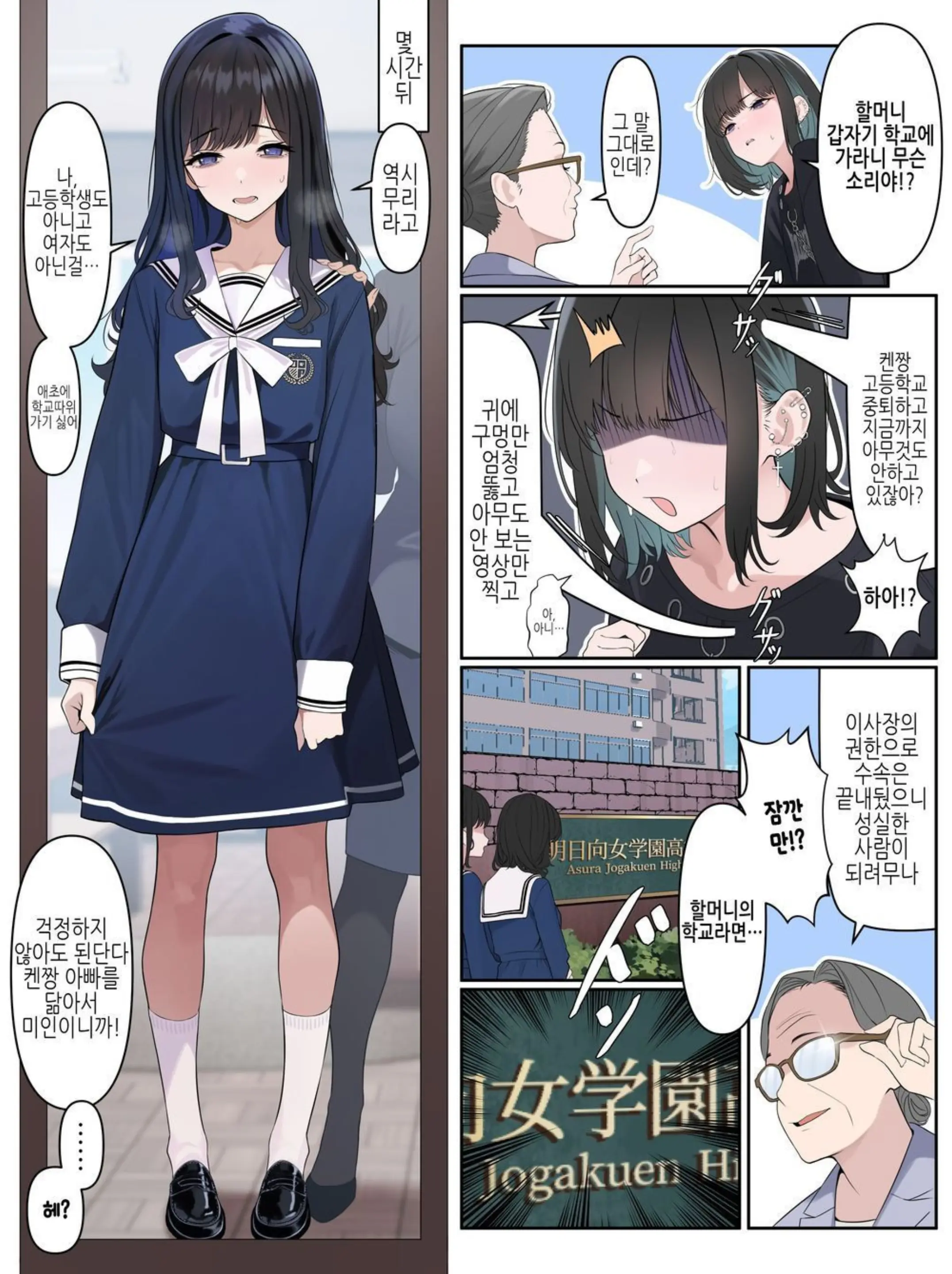 Ojou-Sama Gakuen O Taigaku Shitai Chuusotsu Neet | 아가씨 학교를 자퇴하고 싶은 중졸 졸업 니트