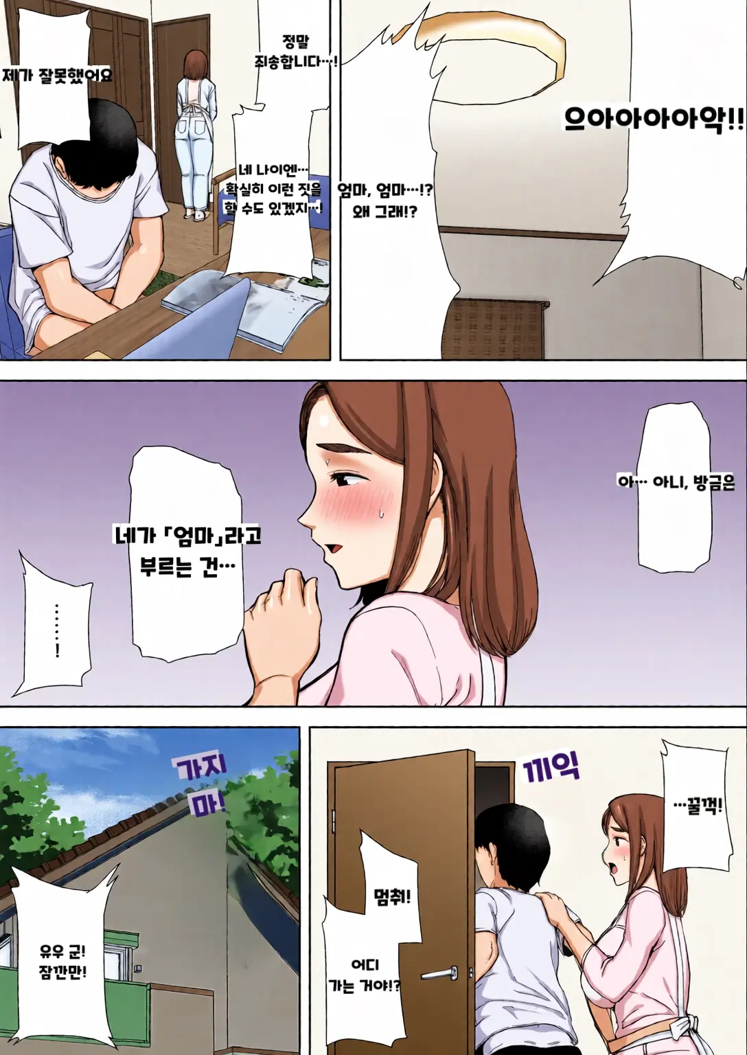 내 엄마이자 내가 좋아하는 사람 칼라 효과음 풀 번역