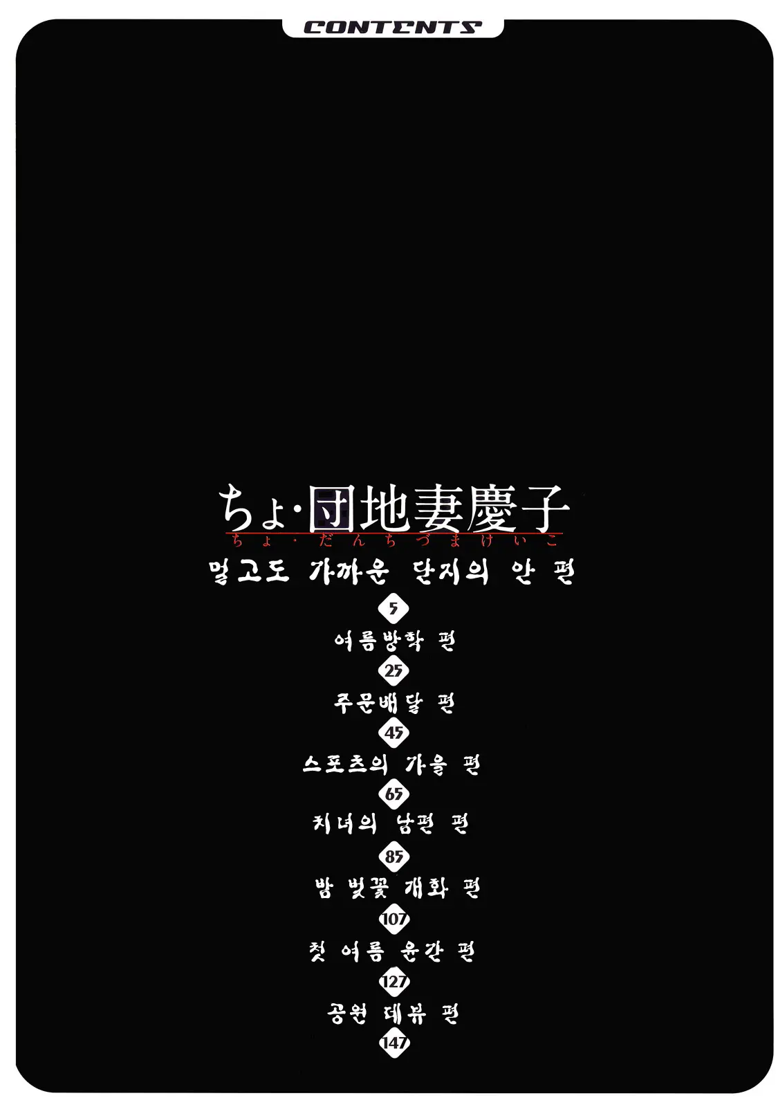 Cho Danchizuma Keiko | 쵸. 단지유부녀 케이코