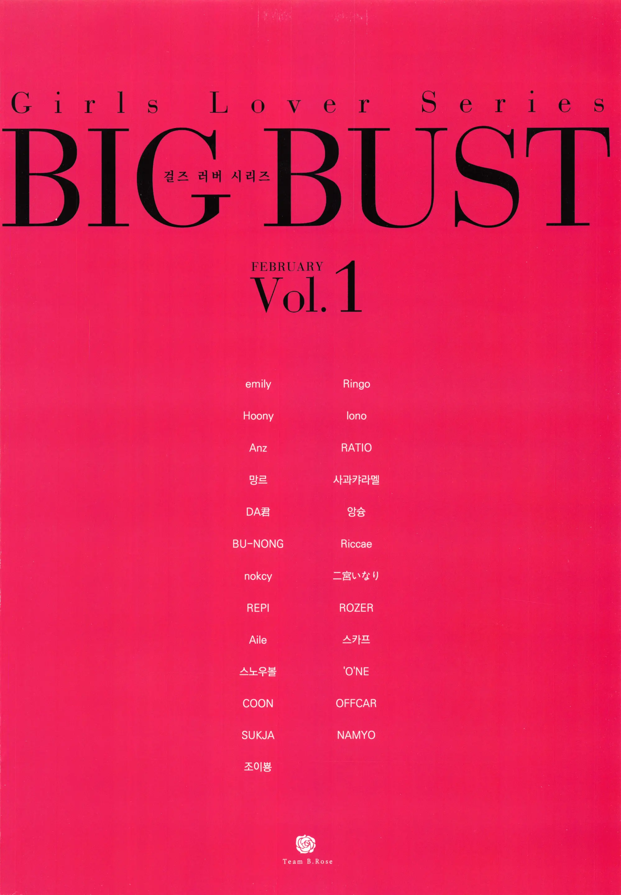 Girls Lover Series BIG BUST Vol.1