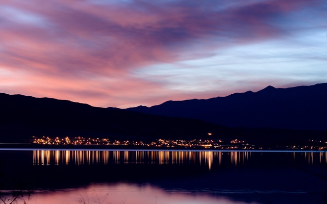 utahlakeatdusk