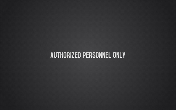 authorizedpersonnelonly