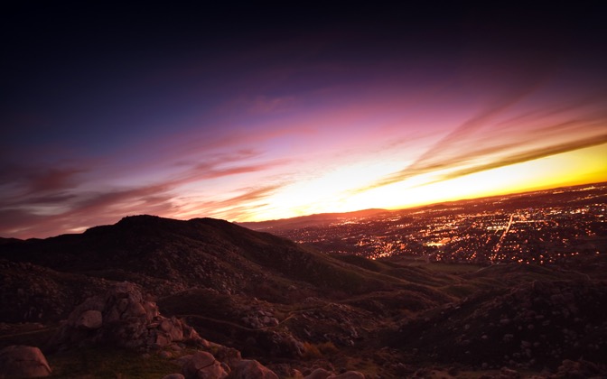 citysunset