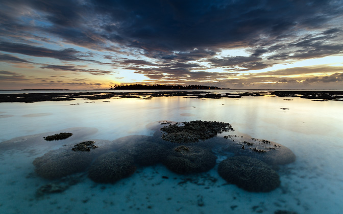 coralmaldiviansunset