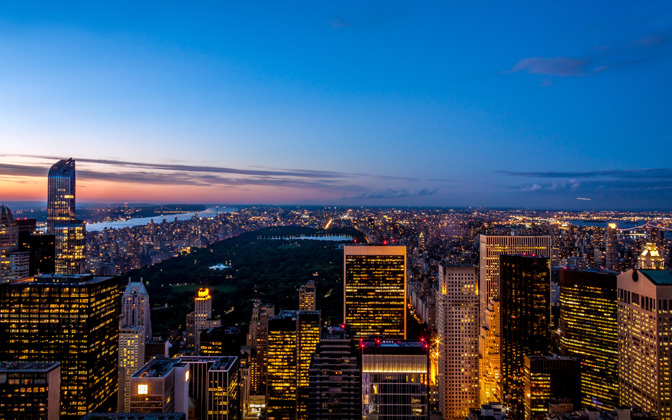 newyorkskylineatdusk