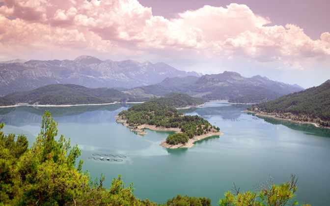 karacaorenlakeburdurturkey