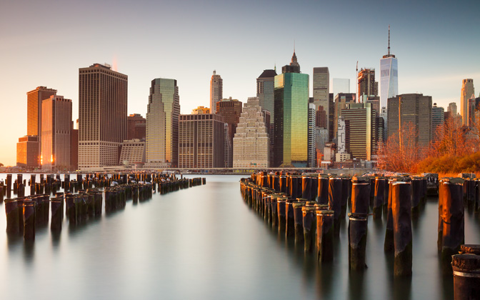 nycskylinesunset