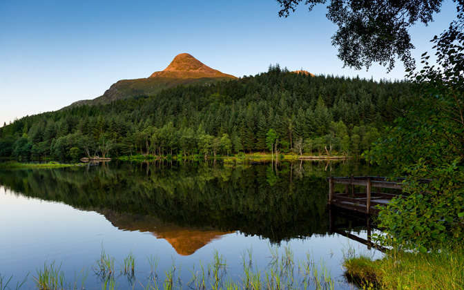 sunsetonglencoelochan