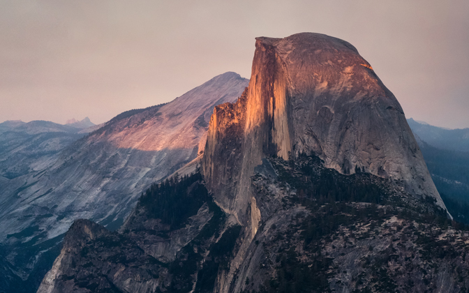 halfdomeaugustsunset