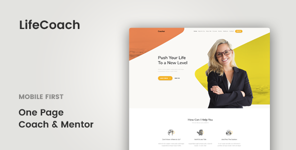 LifeCoach v1.1 - Coach, Speaker & Mentor Template