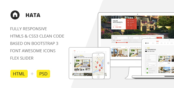 HATA - Real Estate Template