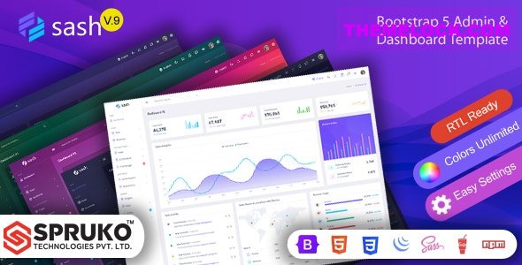 Sash v11 - Bootstrap 5 Admin & Dashboard Template