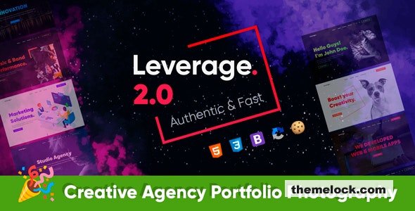 Leverage v2.1.4 - Agency Bootstrap HTML Template