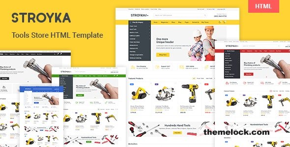 Stroyka v1.14.0 - Tools Store HTML Template
