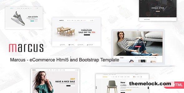 Marcus - Multipurpose WooCommerce and Magento HTML5 and Bootstrap Template