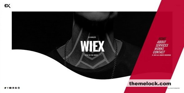 Wiex - Personal Portfolio Template