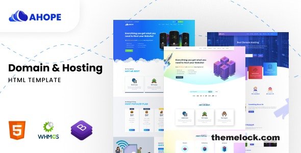 Ahope - Responsive HTML Hosting Template