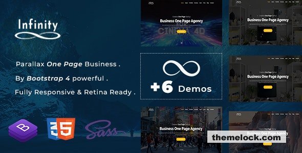 Infinity - One Page Parallax