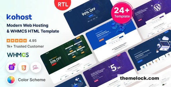 Kohost v10.1.0 - Modern Web Hosting & WHMCS Template