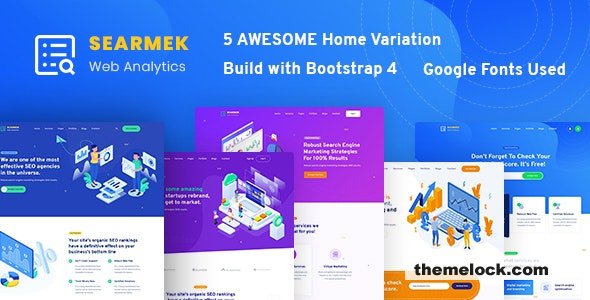 Searmek - SEO and Marketing Template