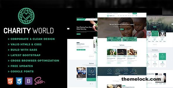Charity World - Crowdfunding & Nonprofit