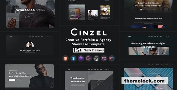 Cinzel - Creative Portfolio & Agency template