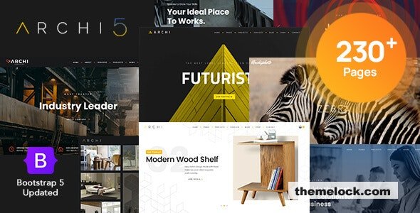 Archi v5.8.2 - Premium Interior Design & Multipurpose Template