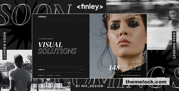Finley - Coming Soon and Portfolio Template