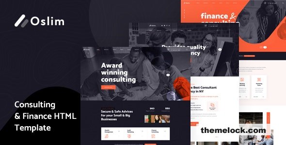 Oslim - Consulting Finance HTML Template