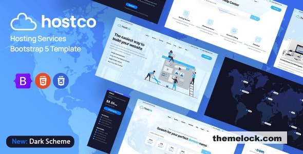 Hostco v1.3.0 - Web Hosting HTML Template