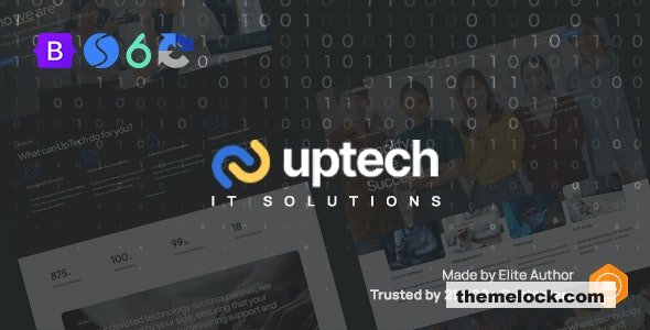 UpTech - IT Solutions and Services Website Template