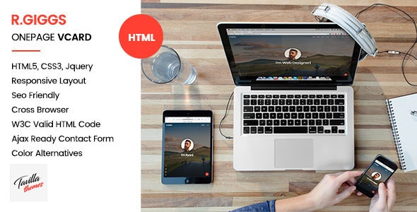 R. Giggs v1.0 - Portfolio, Resume & Cv Template
