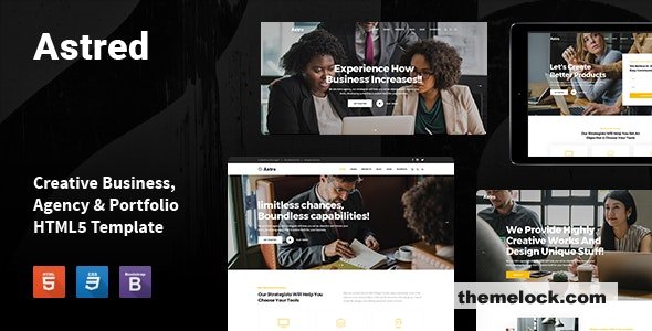 Astred - Modern Multi-Purpose HTML Template