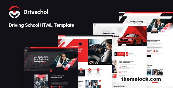 Drivschol - Driving School HTML Template