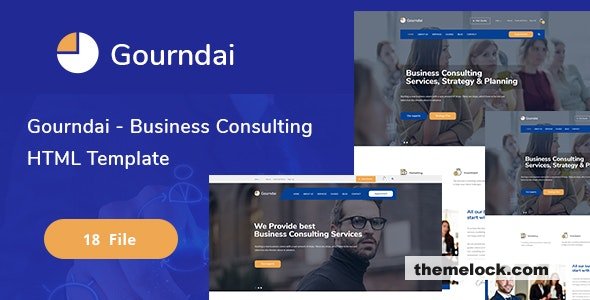 Gourndai - Business Consulting HTML Template