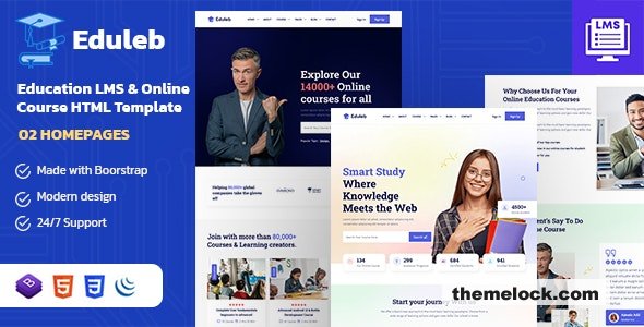 Eduleb - Education HTML Template
