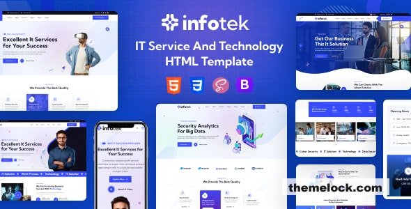 Infotek - IT Service & Technology HTML Template