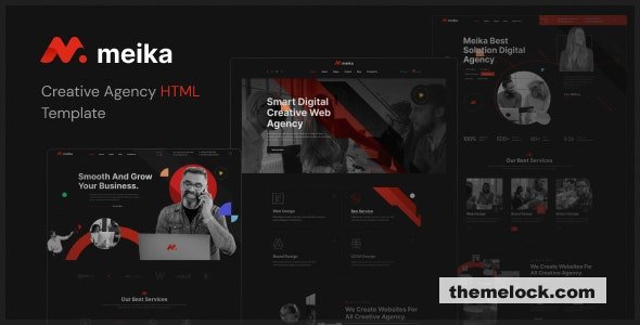 Meika – Creative Agency HTML Template