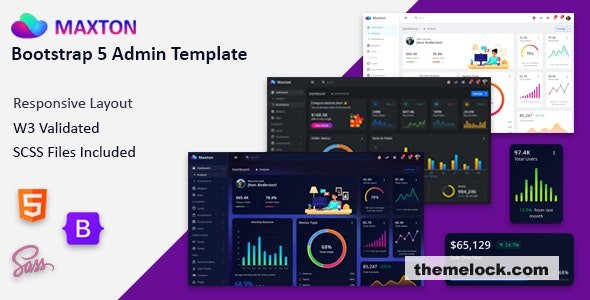 Maxton - Bootstrap 5 Admin Dashboard Template