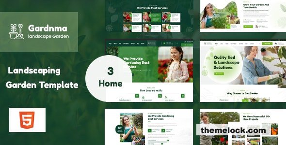 Gardnma - Gardening and Landscaping HTML5 Template