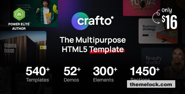 Crafto v3.0 - The Multipurpose HTML5 Template